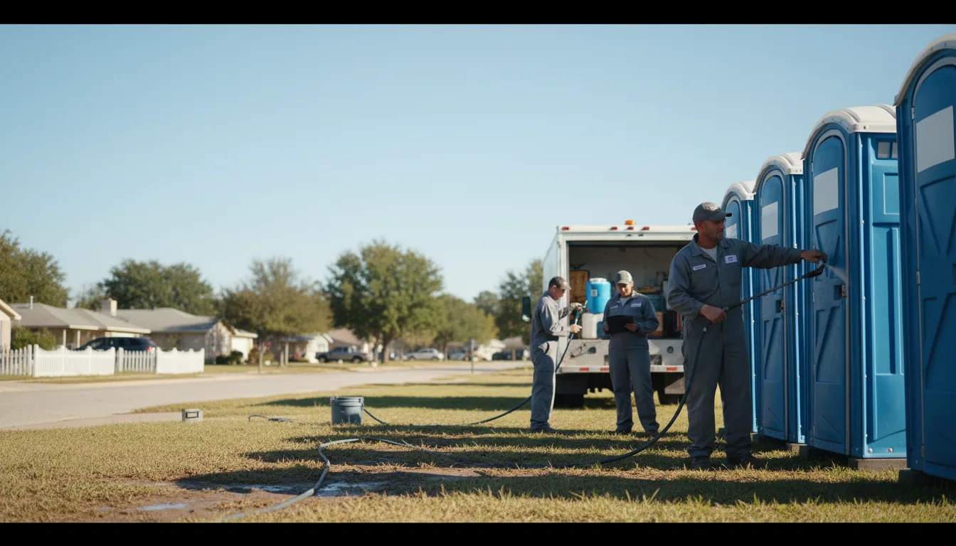 Long-Term Portable Toilet Rental in Edgemoor, SC near me